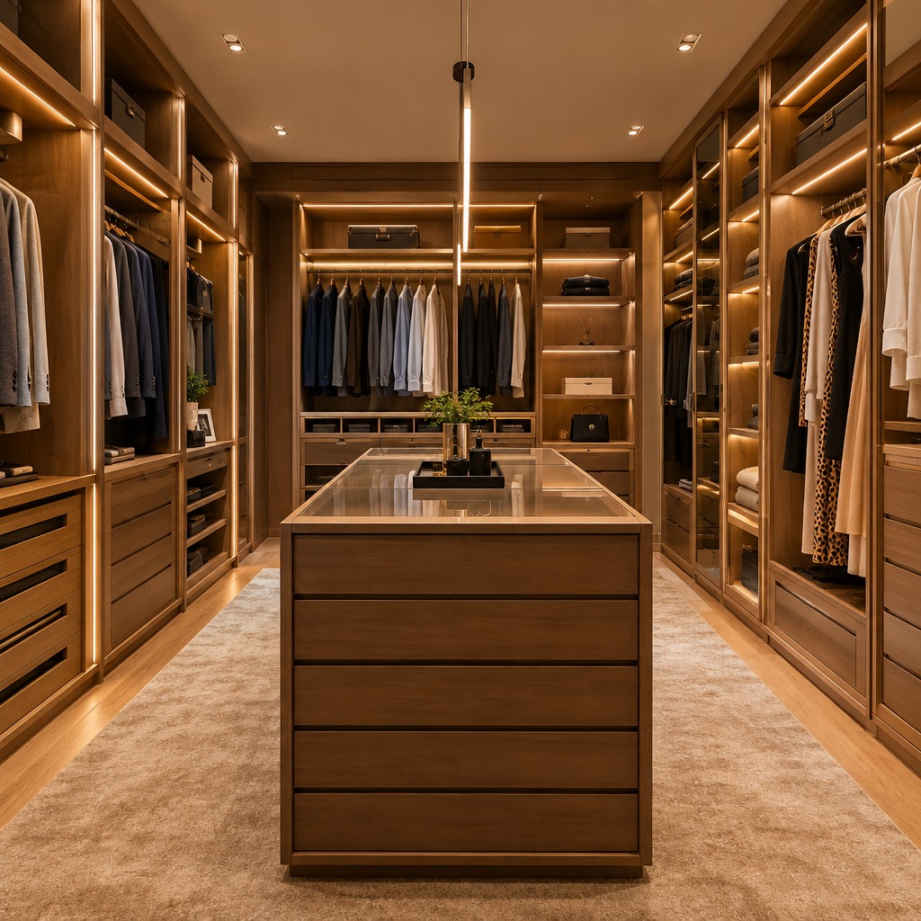 Closet e dormitório planejado HOMEDREAM